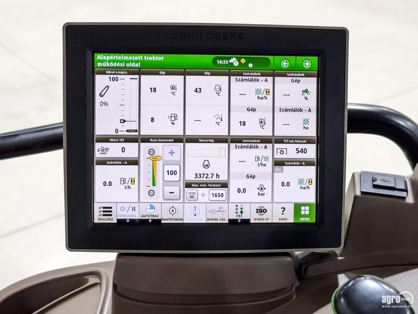 Traktor del tipo John Deere 6195R, Gebrauchtmaschine In Csengele (Immagine 20)