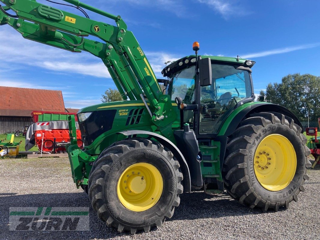 Traktor типа John Deere 6195R, Gebrauchtmaschine в Holzgünz - Schwaighausen (Фотография 1)