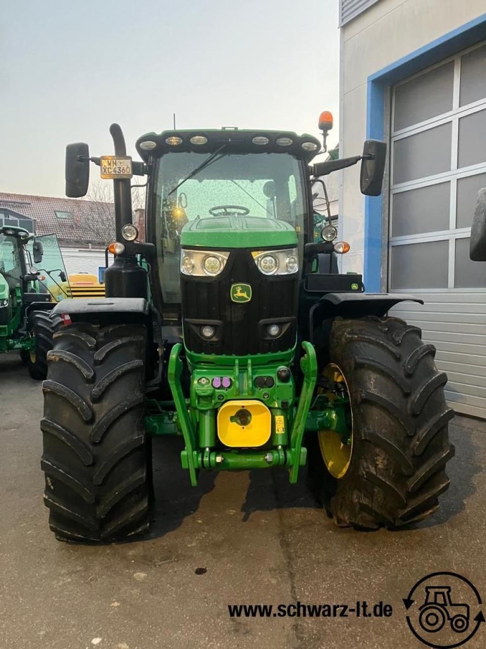 Traktor от тип John Deere 6195R, Gebrauchtmaschine в Aspach (Снимка 3)