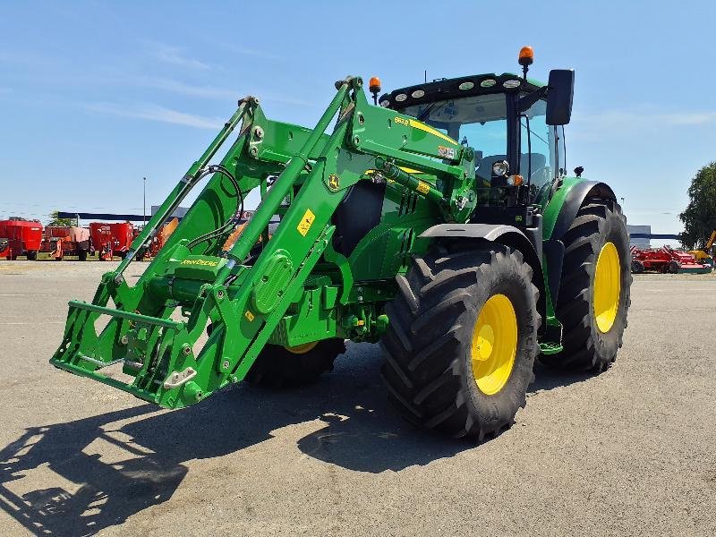 Traktor Türe ait John Deere 6195R, Gebrauchtmaschine içinde ANTIGNY (resim 4)