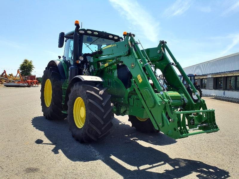 Traktor Türe ait John Deere 6195R, Gebrauchtmaschine içinde ANTIGNY (resim 2)