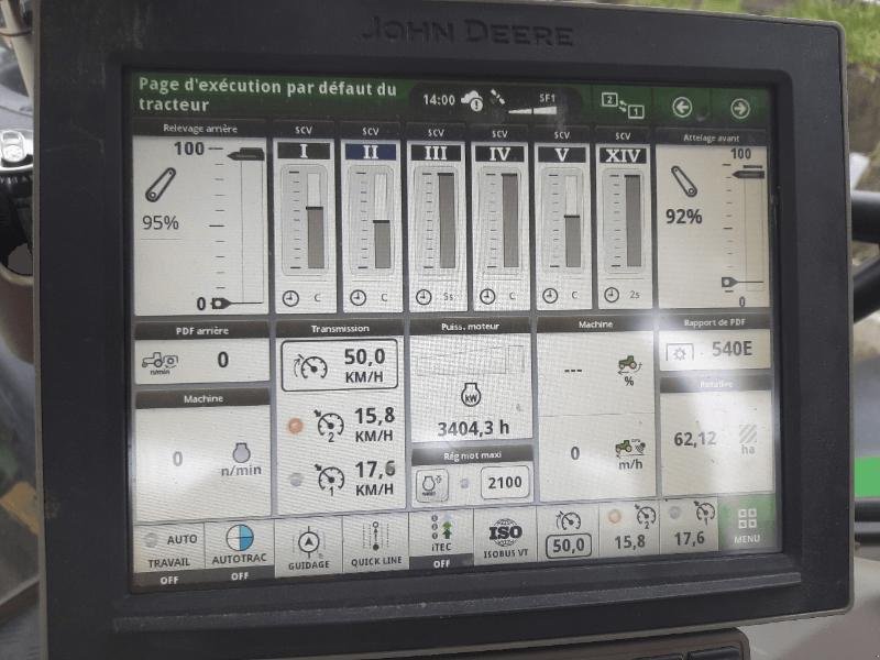 Traktor des Typs John Deere 6195R, Gebrauchtmaschine in Richebourg (Bild 5)