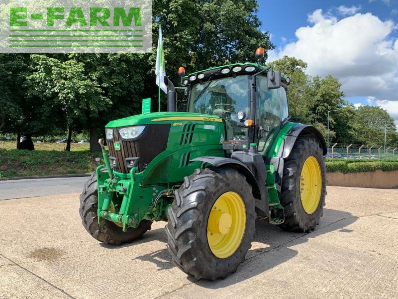 Traktor tip John Deere 6195r, Gebrauchtmaschine in Norwich (Poză 1)