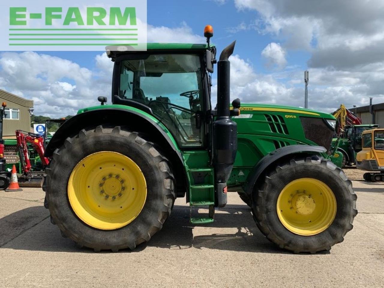 Traktor typu John Deere 6195r, Gebrauchtmaschine v Norwich (Obrázek 4)