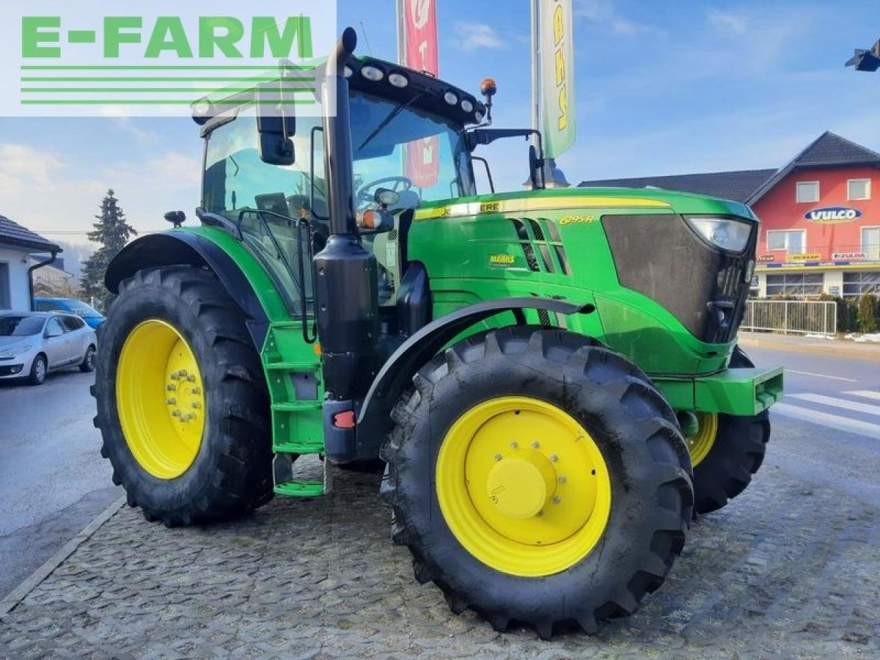 Traktor типа John Deere 6195r, Gebrauchtmaschine в GROBELNO (Фотография 2)