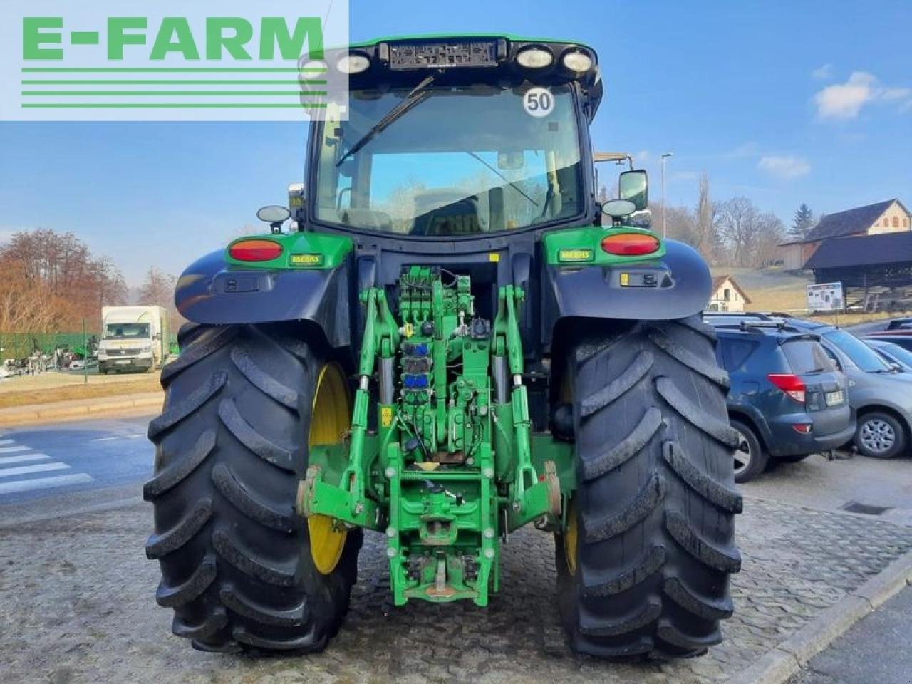 Traktor типа John Deere 6195r, Gebrauchtmaschine в GROBELNO (Фотография 4)