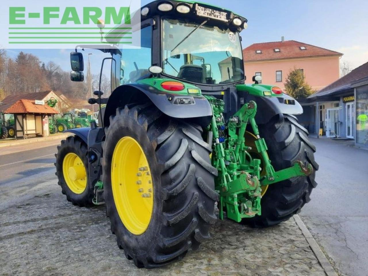 Traktor типа John Deere 6195r, Gebrauchtmaschine в GROBELNO (Фотография 7)