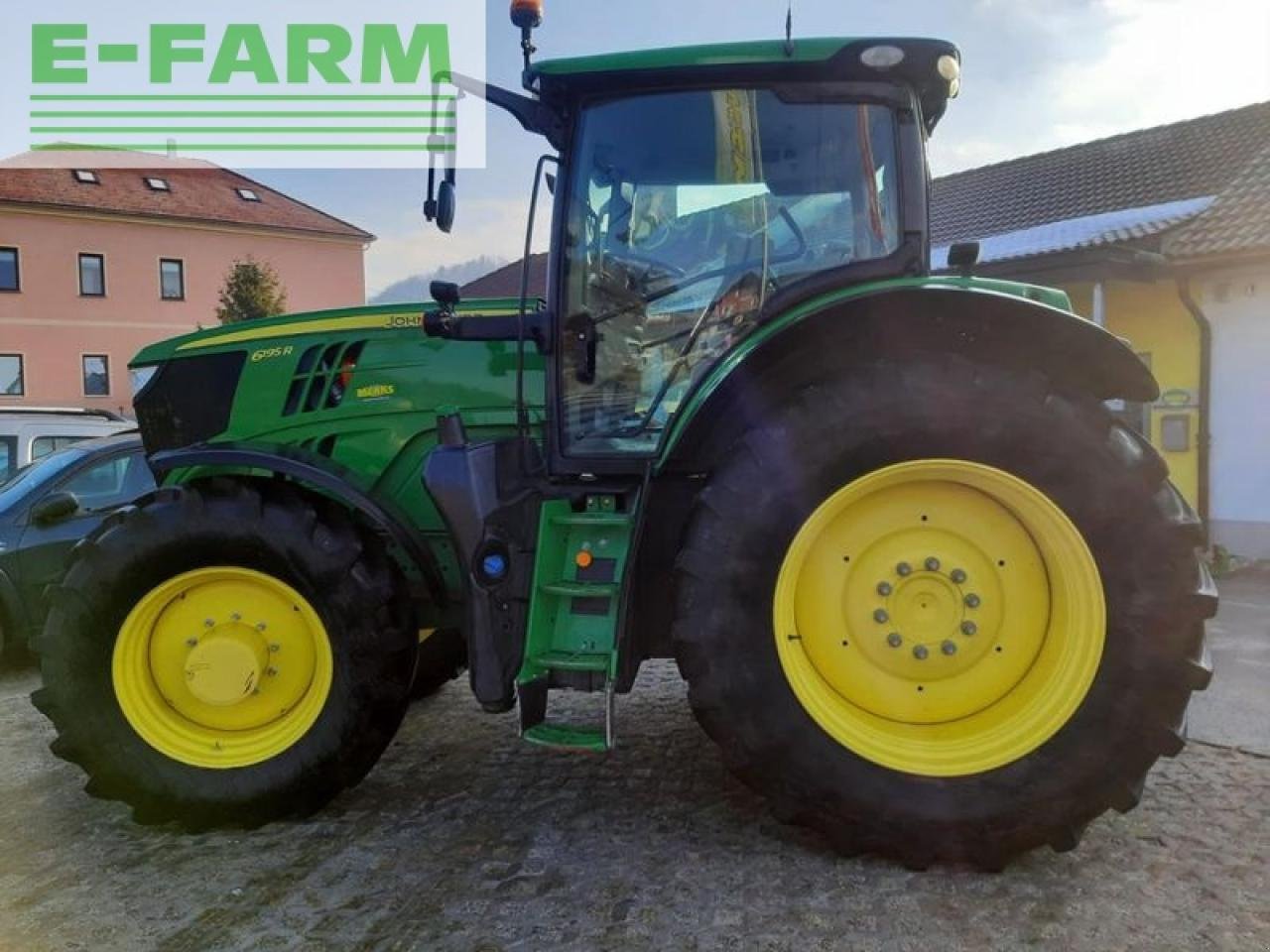 Traktor типа John Deere 6195r, Gebrauchtmaschine в GROBELNO (Фотография 8)