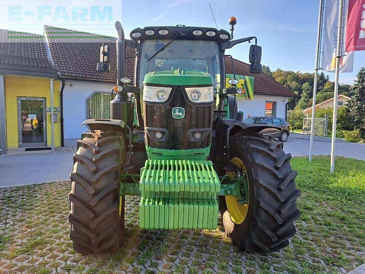 Traktor от тип John Deere 6195r, Gebrauchtmaschine в GROBELNO (Снимка 2)