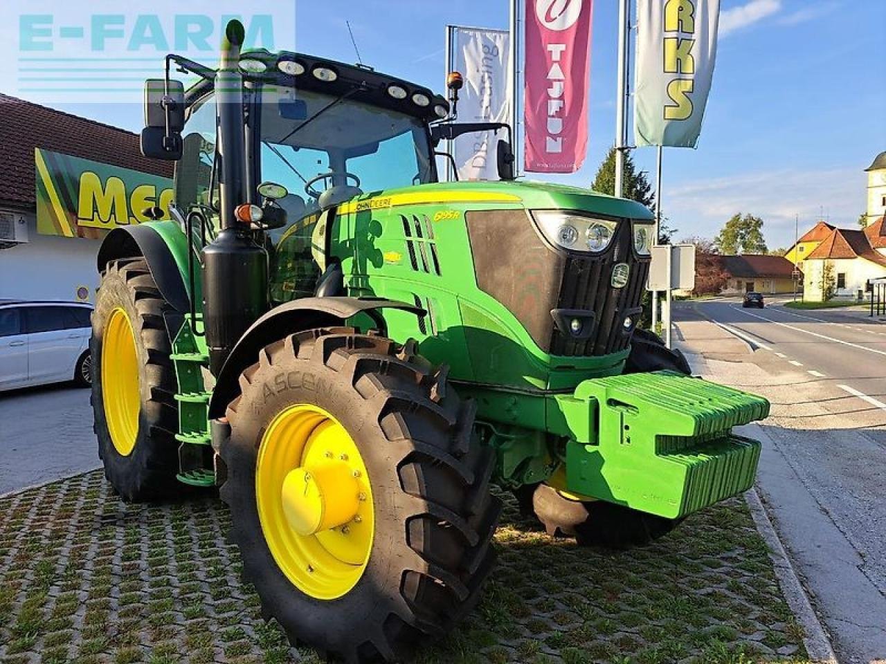 Traktor typu John Deere 6195r, Gebrauchtmaschine w GROBELNO (Zdjęcie 3)