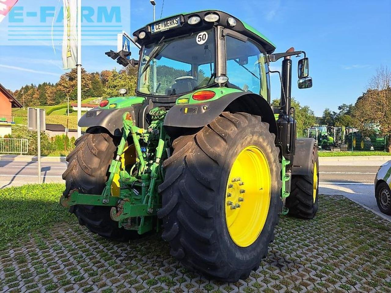 Traktor типа John Deere 6195r, Gebrauchtmaschine в GROBELNO (Фотография 5)