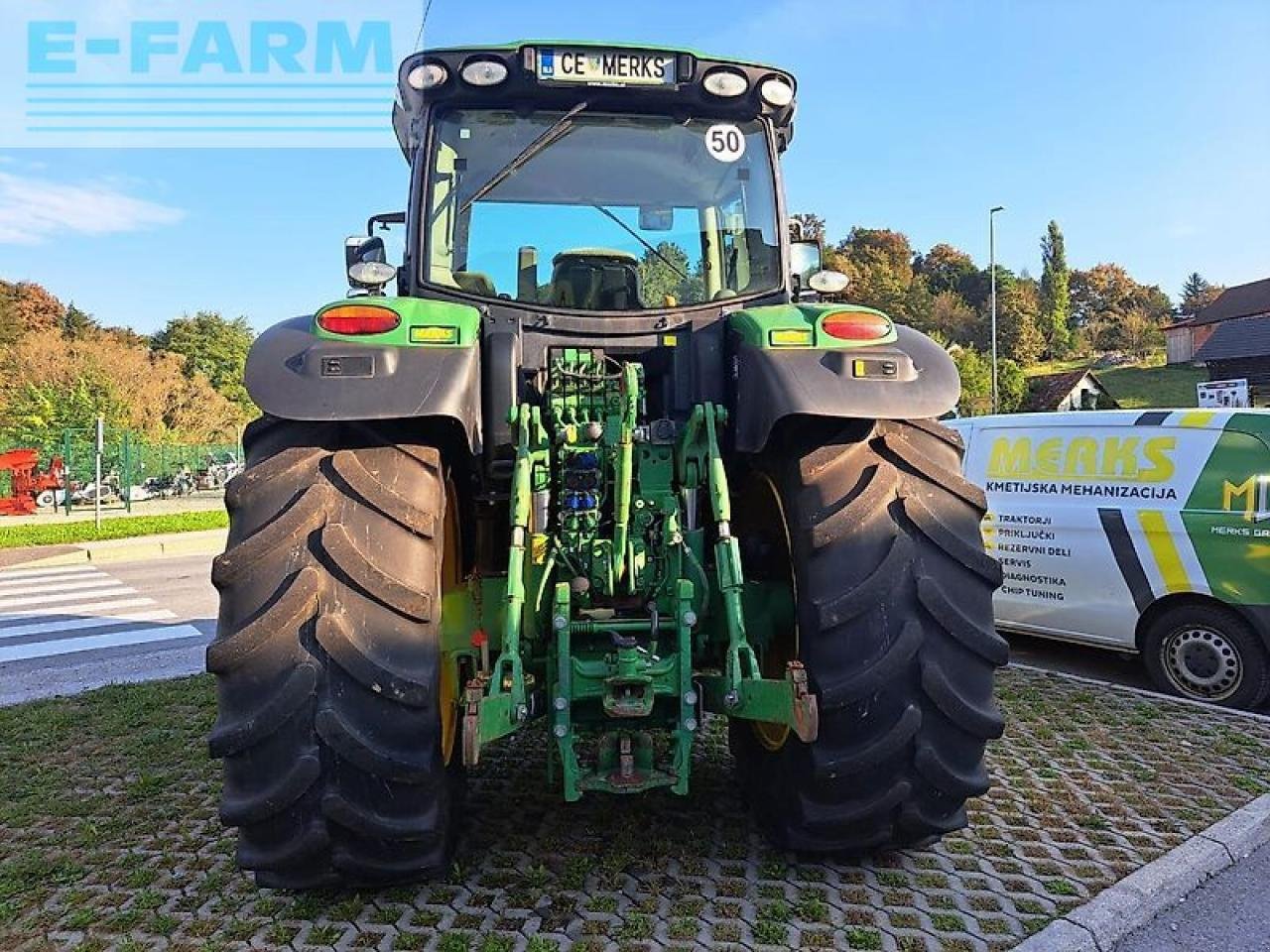 Traktor van het type John Deere 6195r, Gebrauchtmaschine in GROBELNO (Foto 7)