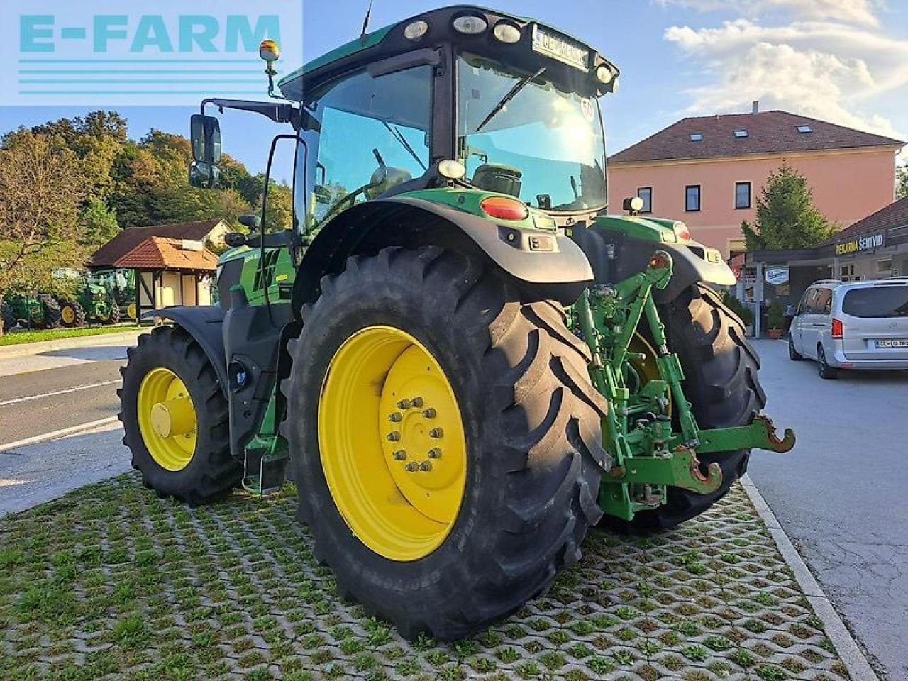 Traktor des Typs John Deere 6195r, Gebrauchtmaschine in GROBELNO (Bild 9)