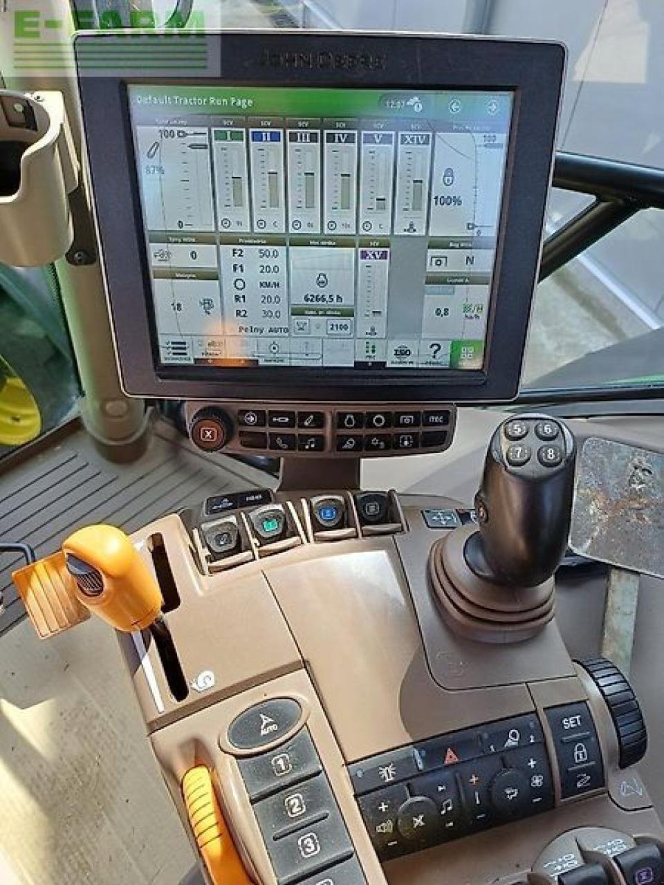 Traktor typu John Deere 6195r, Gebrauchtmaschine w SKARBIMIERZ – OSIEDLE (Zdjęcie 10)