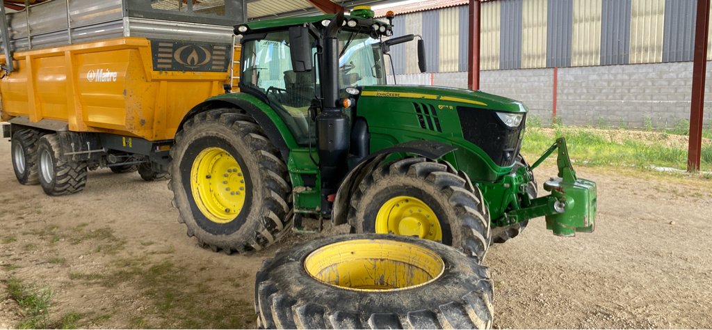 Traktor typu John Deere 6195R, Gebrauchtmaschine w GUERET (Zdjęcie 2)