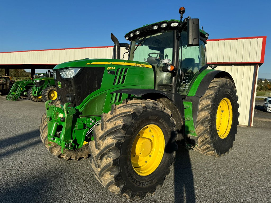 Traktor Türe ait John Deere 6195R, Gebrauchtmaschine içinde GUERET (resim 1)