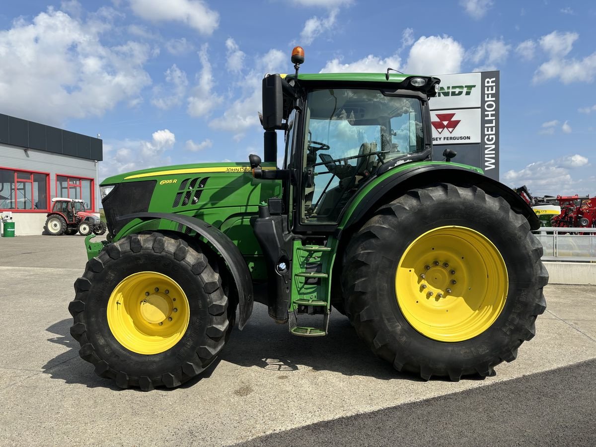 Traktor Türe ait John Deere 6195R, Gebrauchtmaschine içinde Starrein (resim 4)