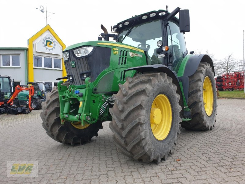 Traktor Türe ait John Deere 6195R, Gebrauchtmaschine içinde Schenkenberg (resim 1)