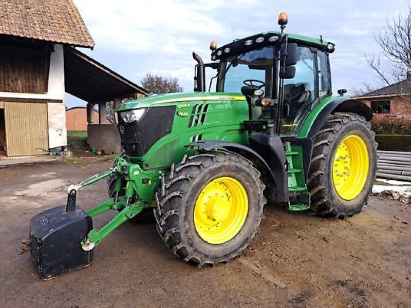 Traktor Türe ait John Deere 6195R, Gebrauchtmaschine içinde Muespach (resim 1)