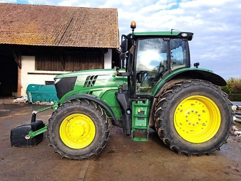 Traktor Türe ait John Deere 6195R, Gebrauchtmaschine içinde Muespach (resim 3)