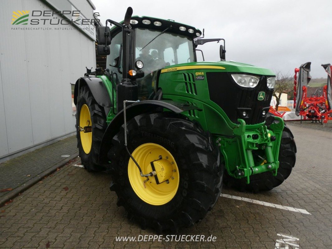 Traktor van het type John Deere 6195R, Gebrauchtmaschine in Lauterberg/Barbis (Foto 7)