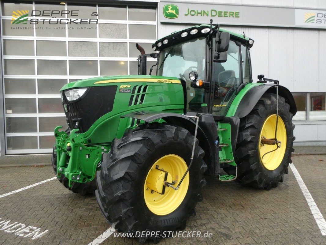 Traktor van het type John Deere 6195R, Gebrauchtmaschine in Lauterberg/Barbis (Foto 12)