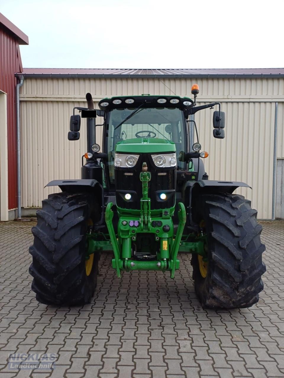 Traktor typu John Deere 6195R, Gebrauchtmaschine v Schirradorf (Obrázek 4)