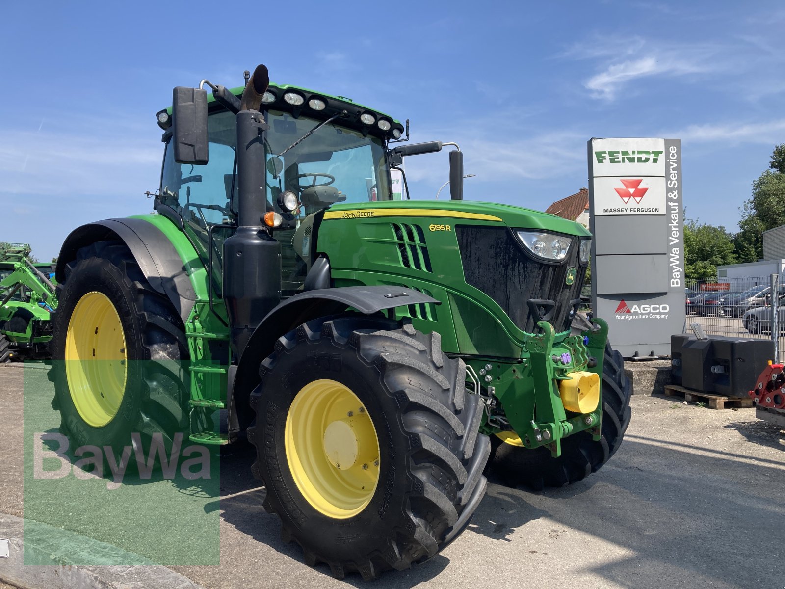 Traktor tip John Deere 6195R, Gebrauchtmaschine in Dinkelsbühl (Poză 1)