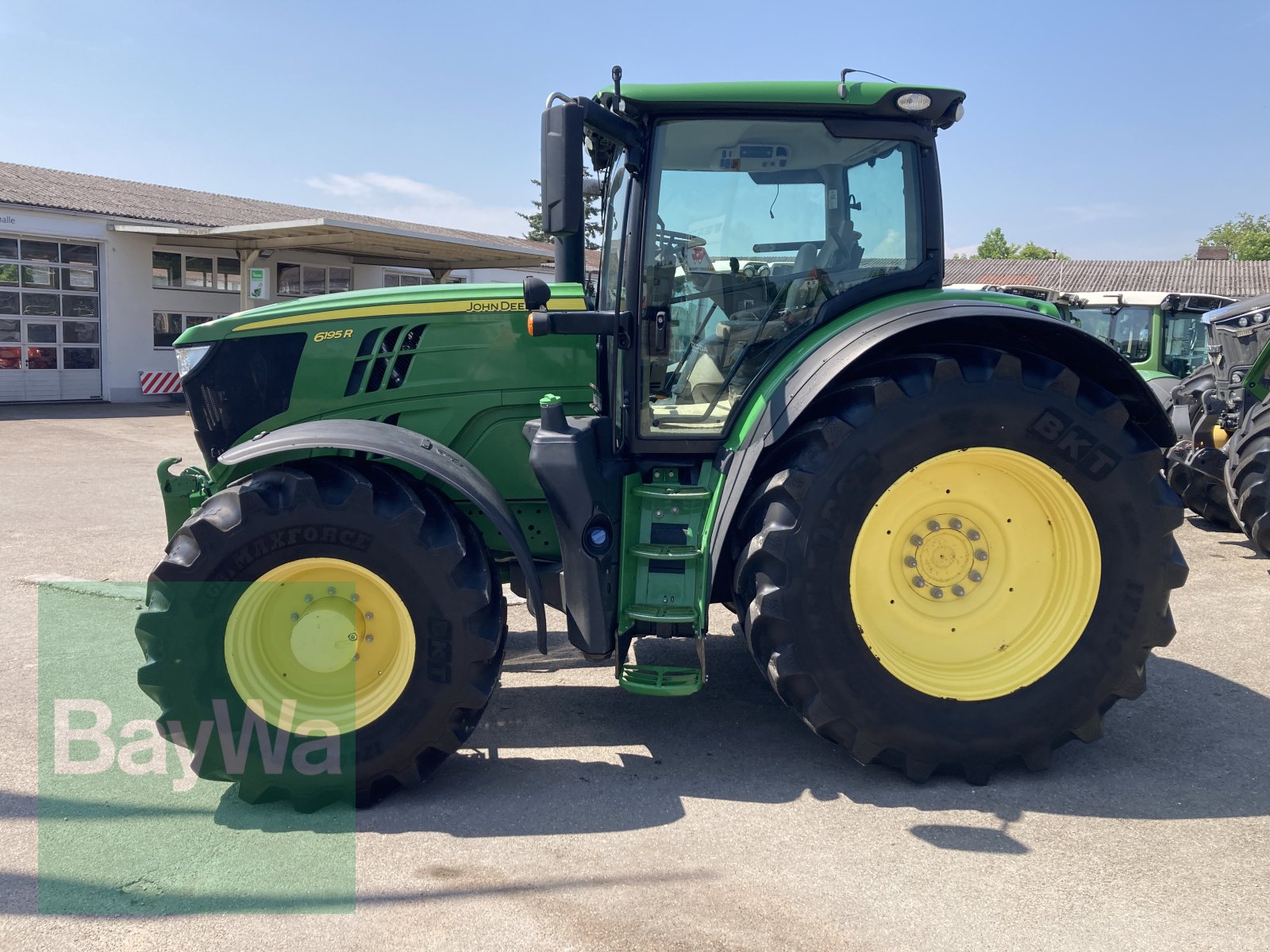 Traktor typu John Deere 6195R, Gebrauchtmaschine w Dinkelsbühl (Zdjęcie 5)