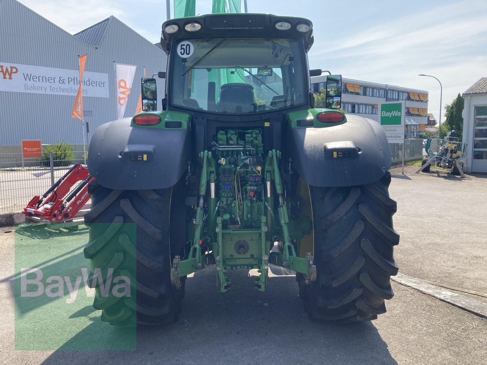 Traktor tipa John Deere 6195R, Gebrauchtmaschine u Dinkelsbühl (Slika 8)