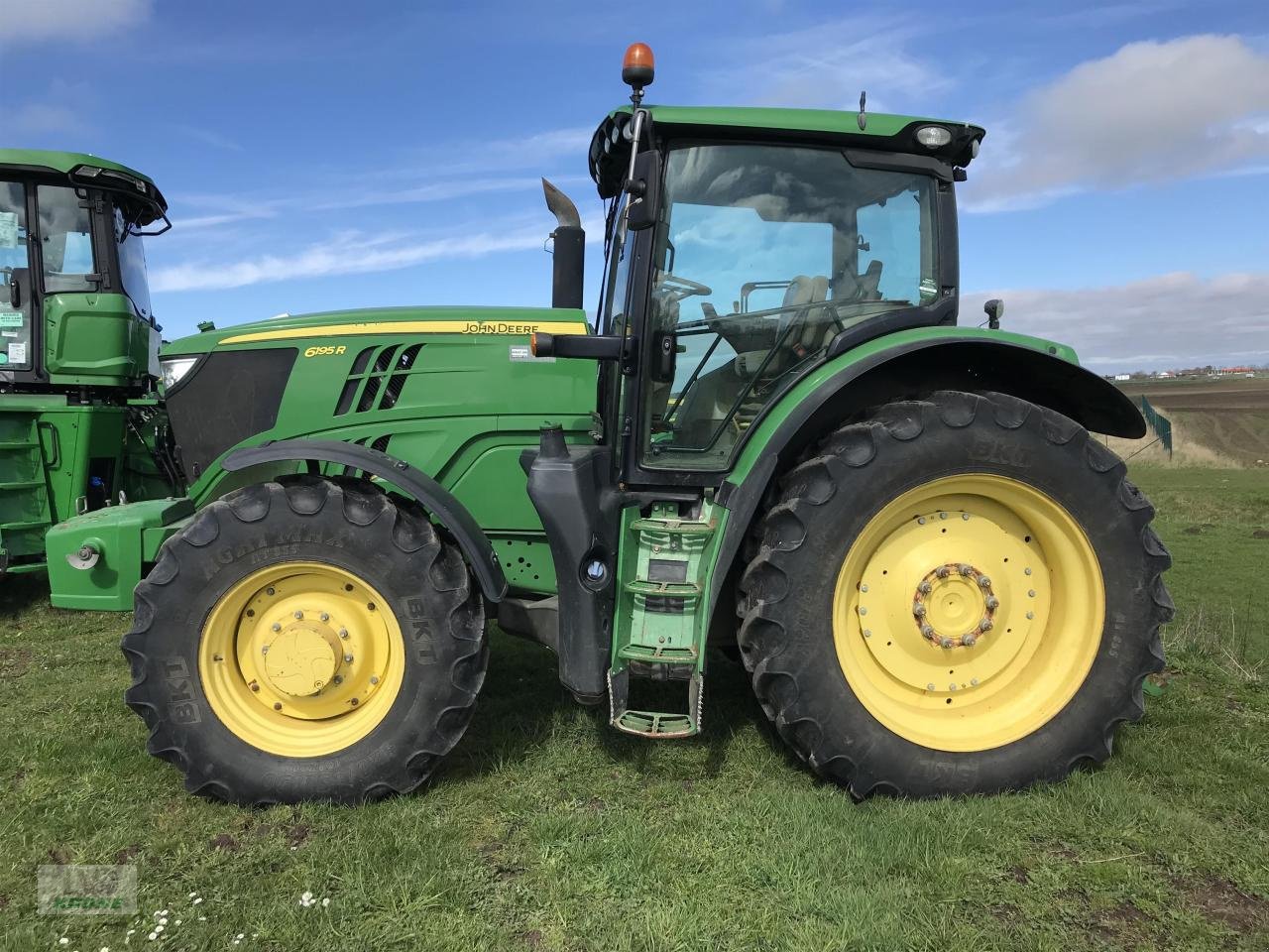 Traktor Türe ait John Deere 6195R, Gebrauchtmaschine içinde Alt-Mölln (resim 1)