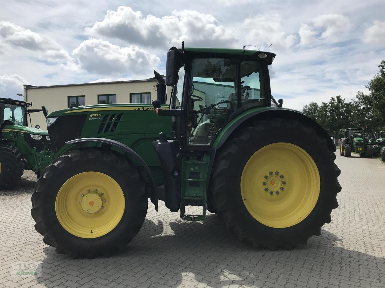 Traktor Türe ait John Deere 6195R, Gebrauchtmaschine içinde Alt-Mölln (resim 1)