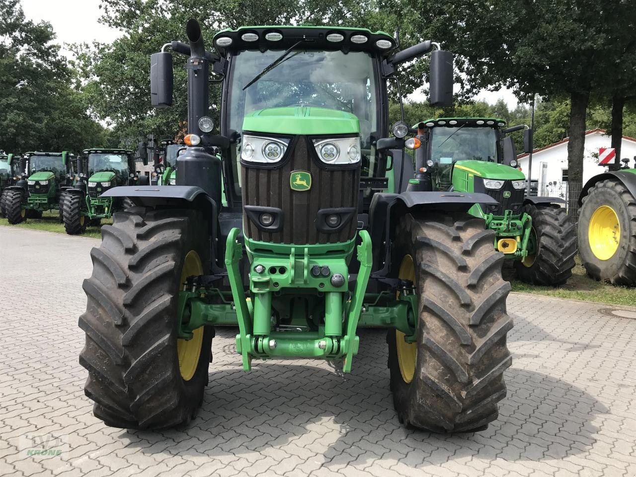 Traktor του τύπου John Deere 6195R, Gebrauchtmaschine σε Alt-Mölln (Φωτογραφία 3)