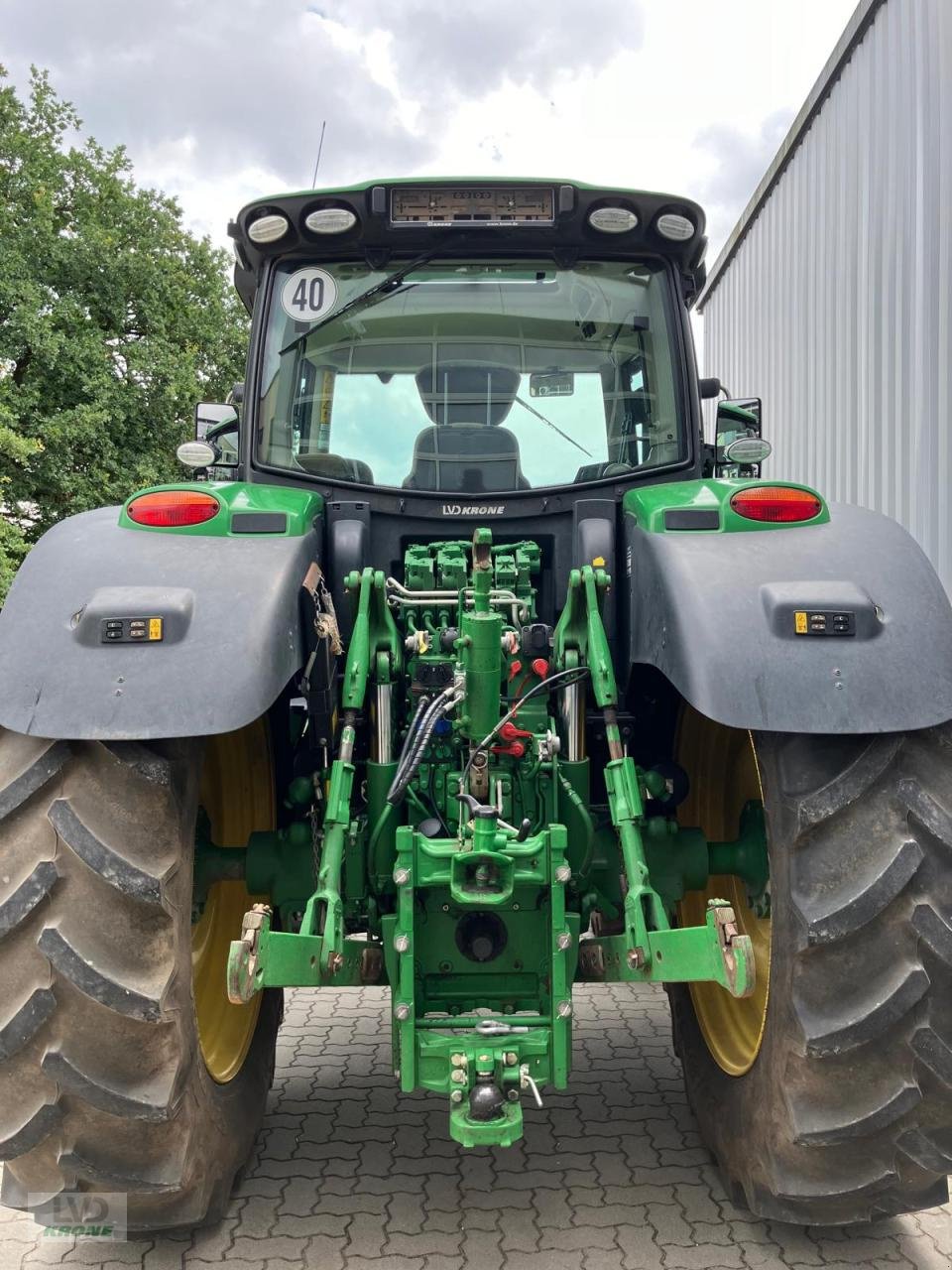 Traktor Türe ait John Deere 6195R, Gebrauchtmaschine içinde Alt-Mölln (resim 4)