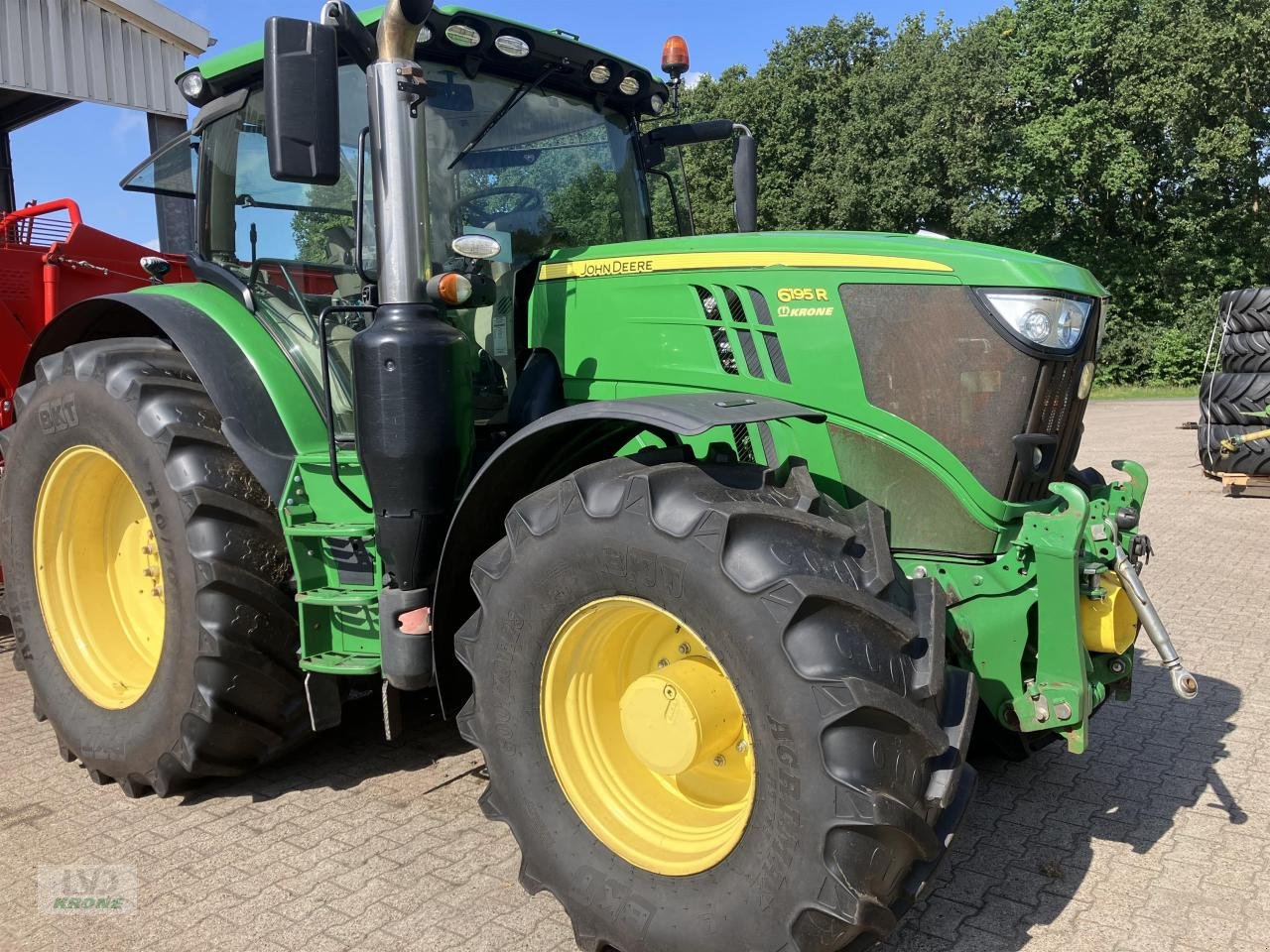 Traktor a típus John Deere 6195R, Gebrauchtmaschine ekkor: Spelle (Kép 1)