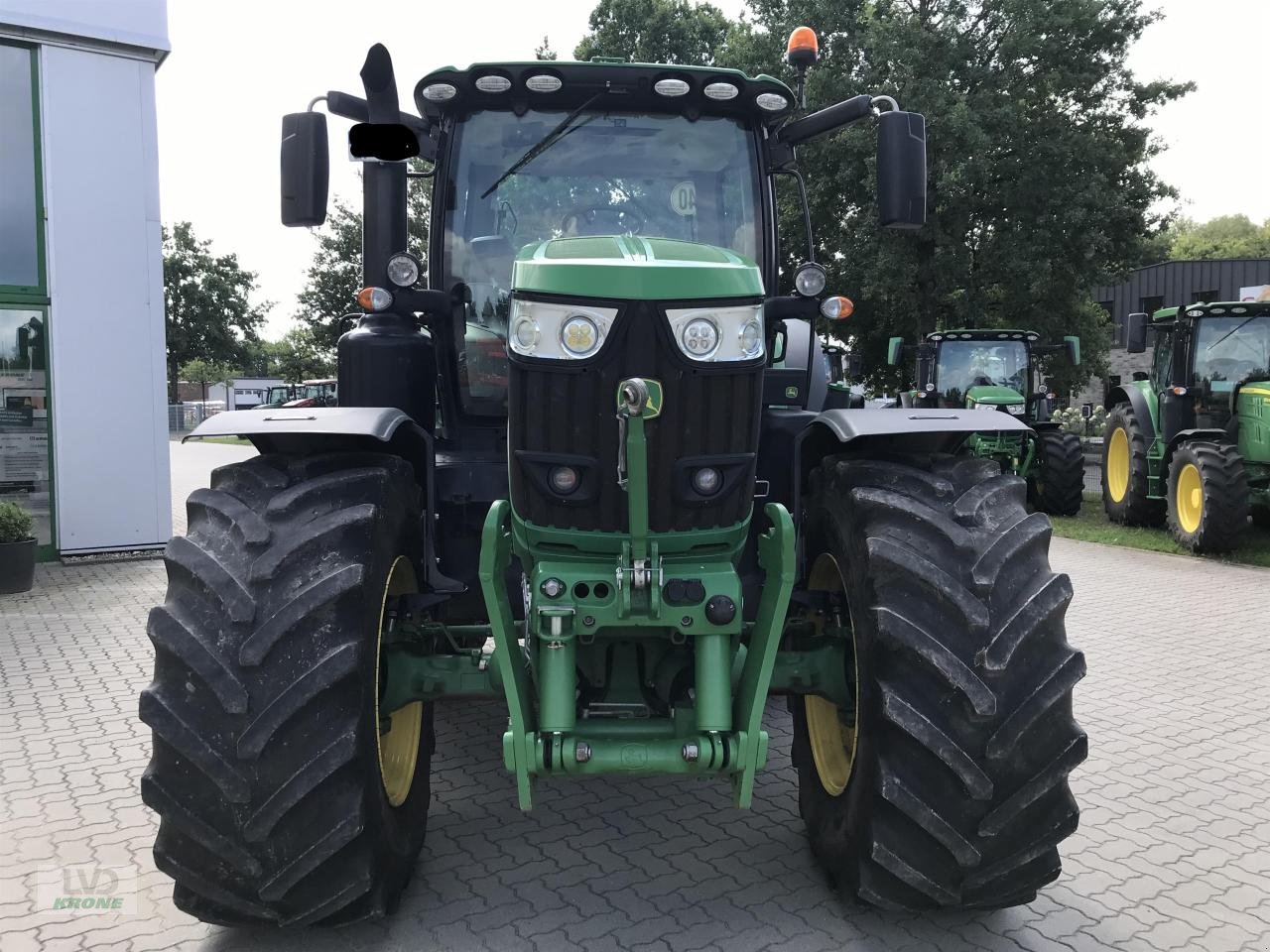 Traktor типа John Deere 6195R, Gebrauchtmaschine в Alt-Mölln (Фотография 3)