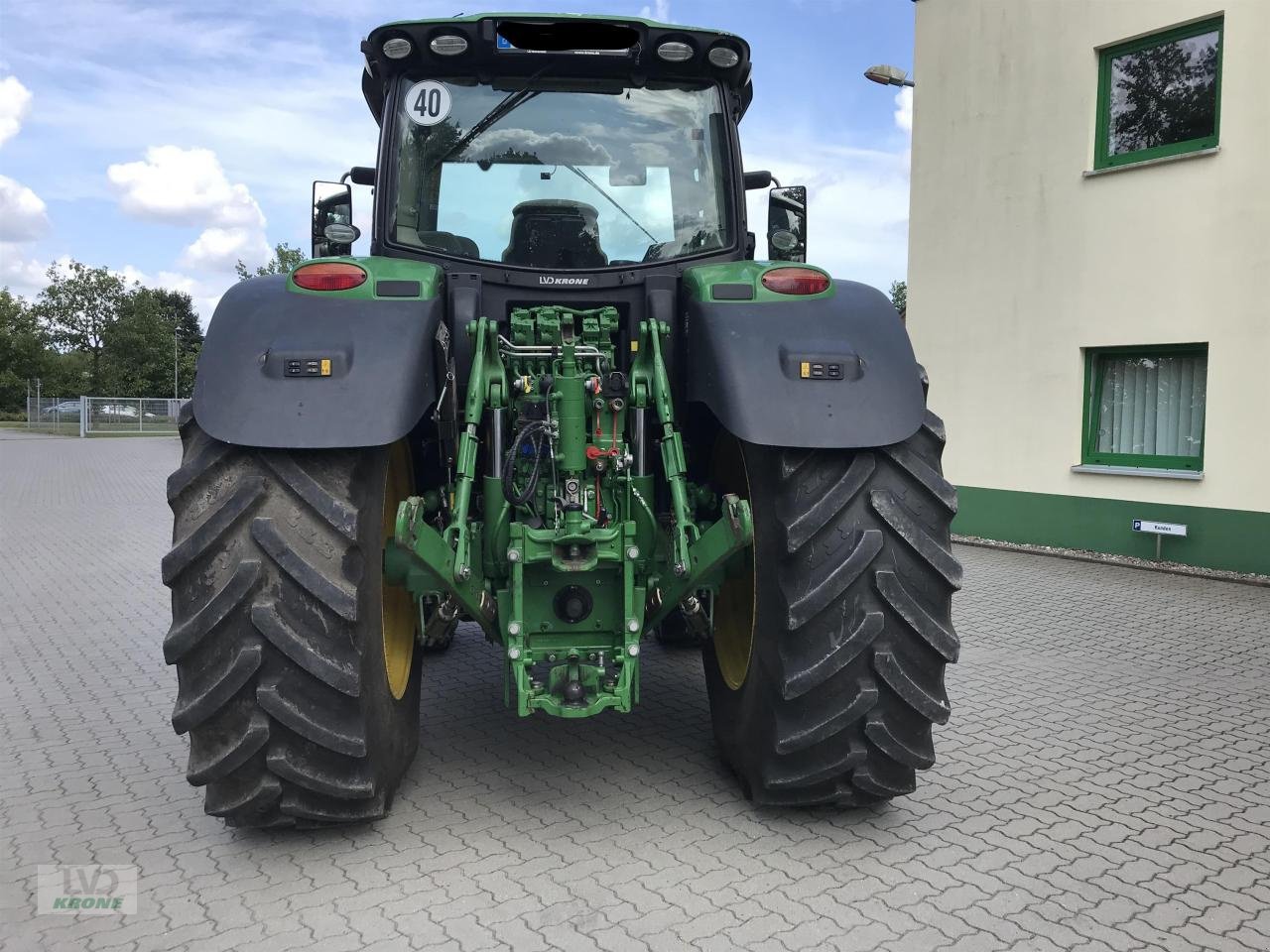 Traktor του τύπου John Deere 6195R, Gebrauchtmaschine σε Alt-Mölln (Φωτογραφία 4)