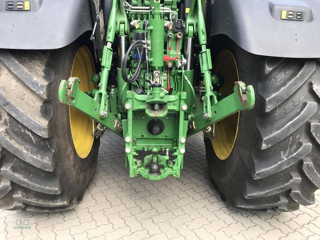 Traktor от тип John Deere 6195R, Gebrauchtmaschine в Alt-Mölln (Снимка 5)