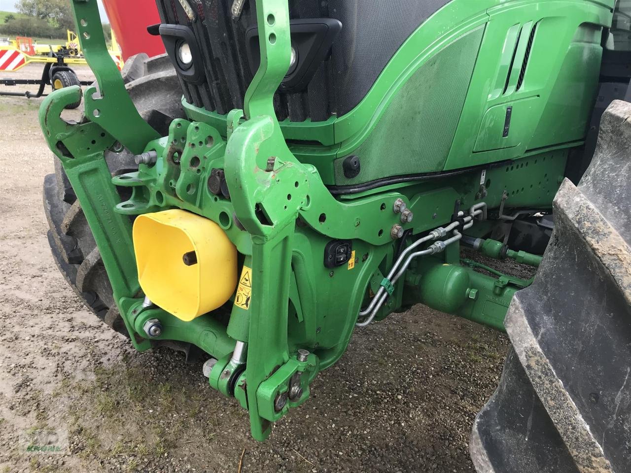 Traktor του τύπου John Deere 6195R, Gebrauchtmaschine σε Alt-Mölln (Φωτογραφία 4)