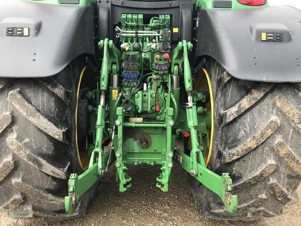 Traktor типа John Deere 6195R, Gebrauchtmaschine в Alt-Mölln (Фотография 8)