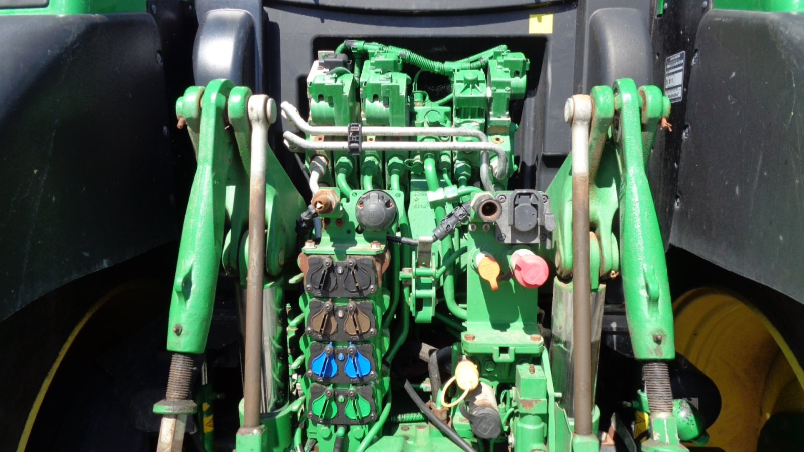 Traktor Türe ait John Deere 6195R, Gebrauchtmaschine içinde Holle- Grasdorf (resim 7)