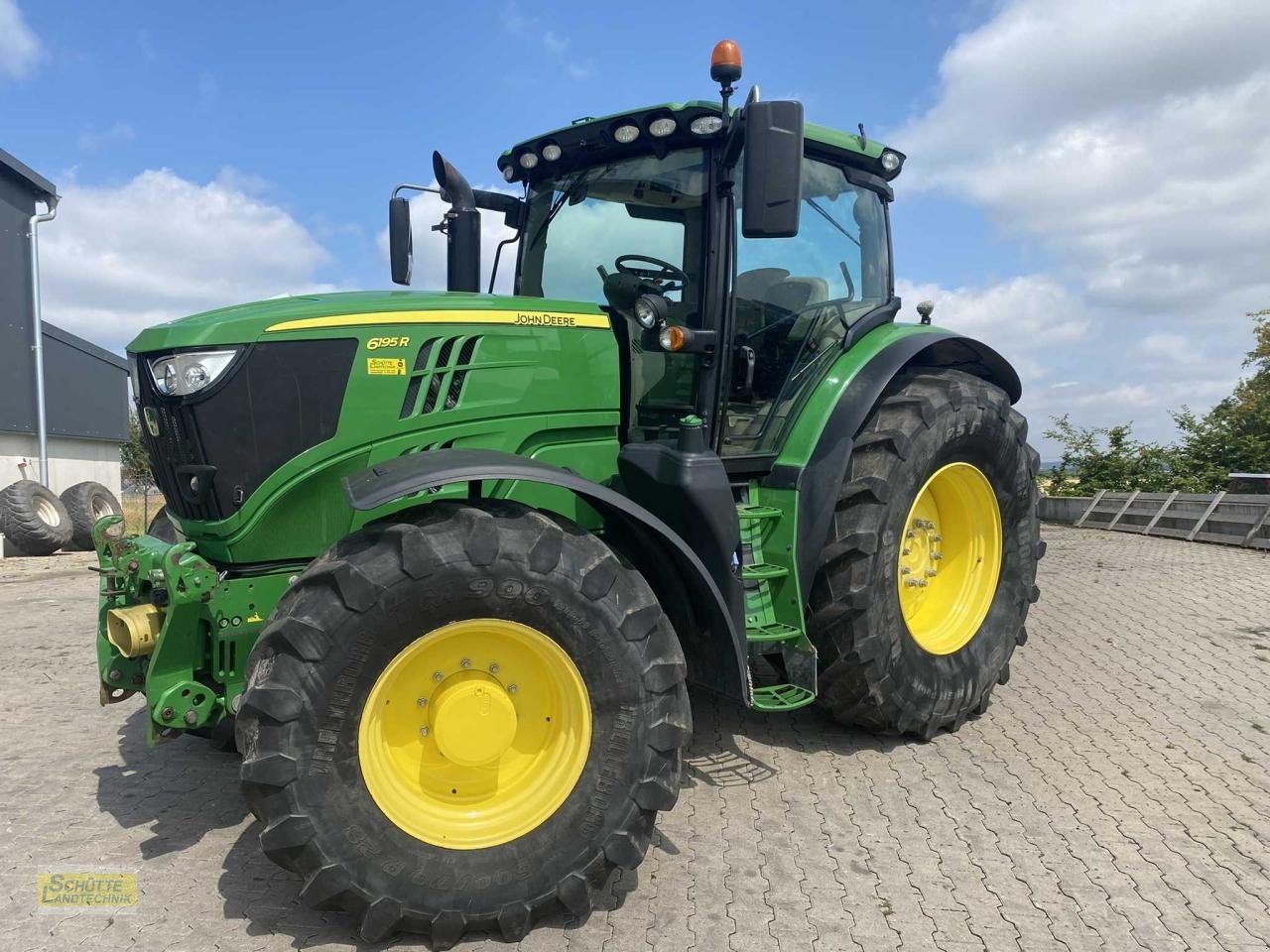 Traktor van het type John Deere 6195R, Gebrauchtmaschine in Marsberg-Giershagen (Foto 5)