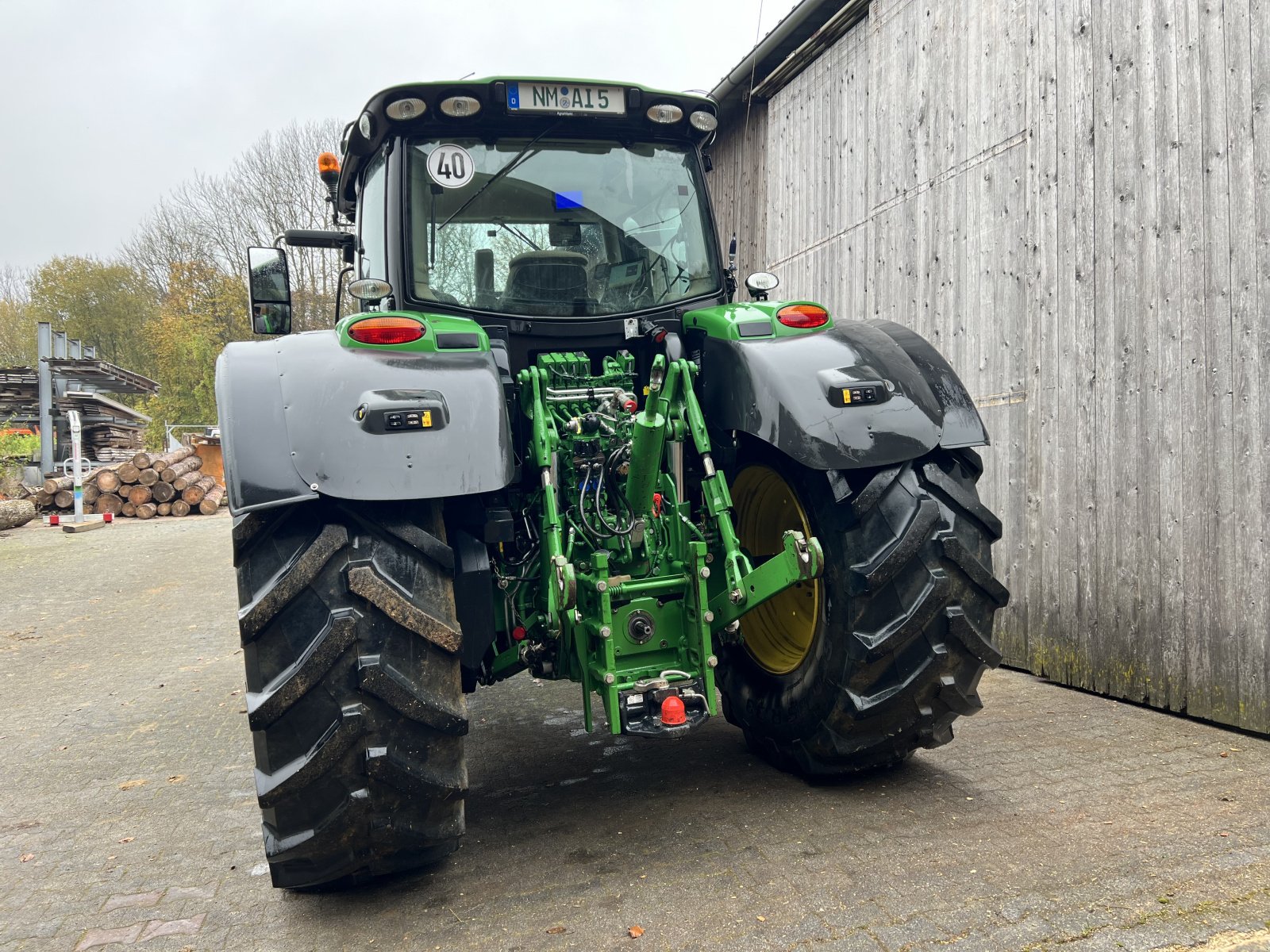 Traktor a típus John Deere 6195R, Gebrauchtmaschine ekkor: Pilsach (Kép 1)