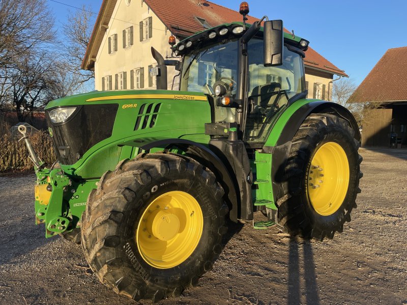 Traktor des Typs John Deere 6195R, Gebrauchtmaschine in Dasing (Bild 1)