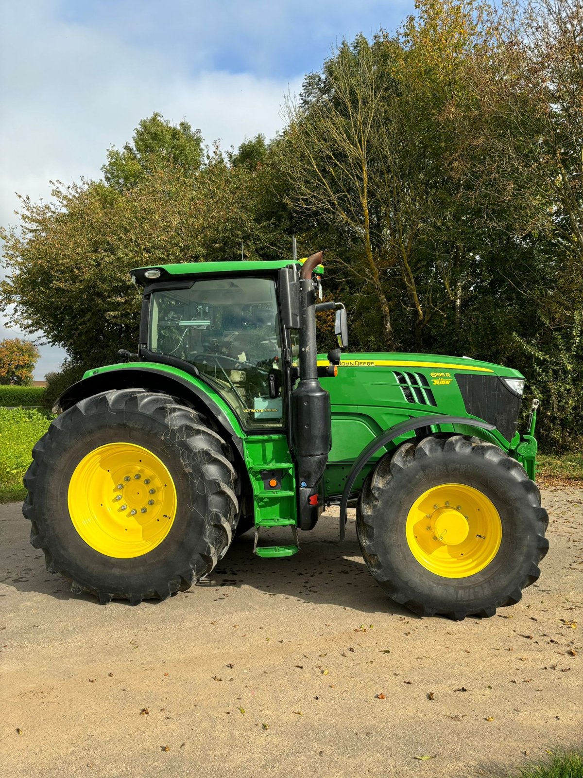 Traktor van het type John Deere 6195R, Gebrauchtmaschine in Bretzfeld (Foto 3)