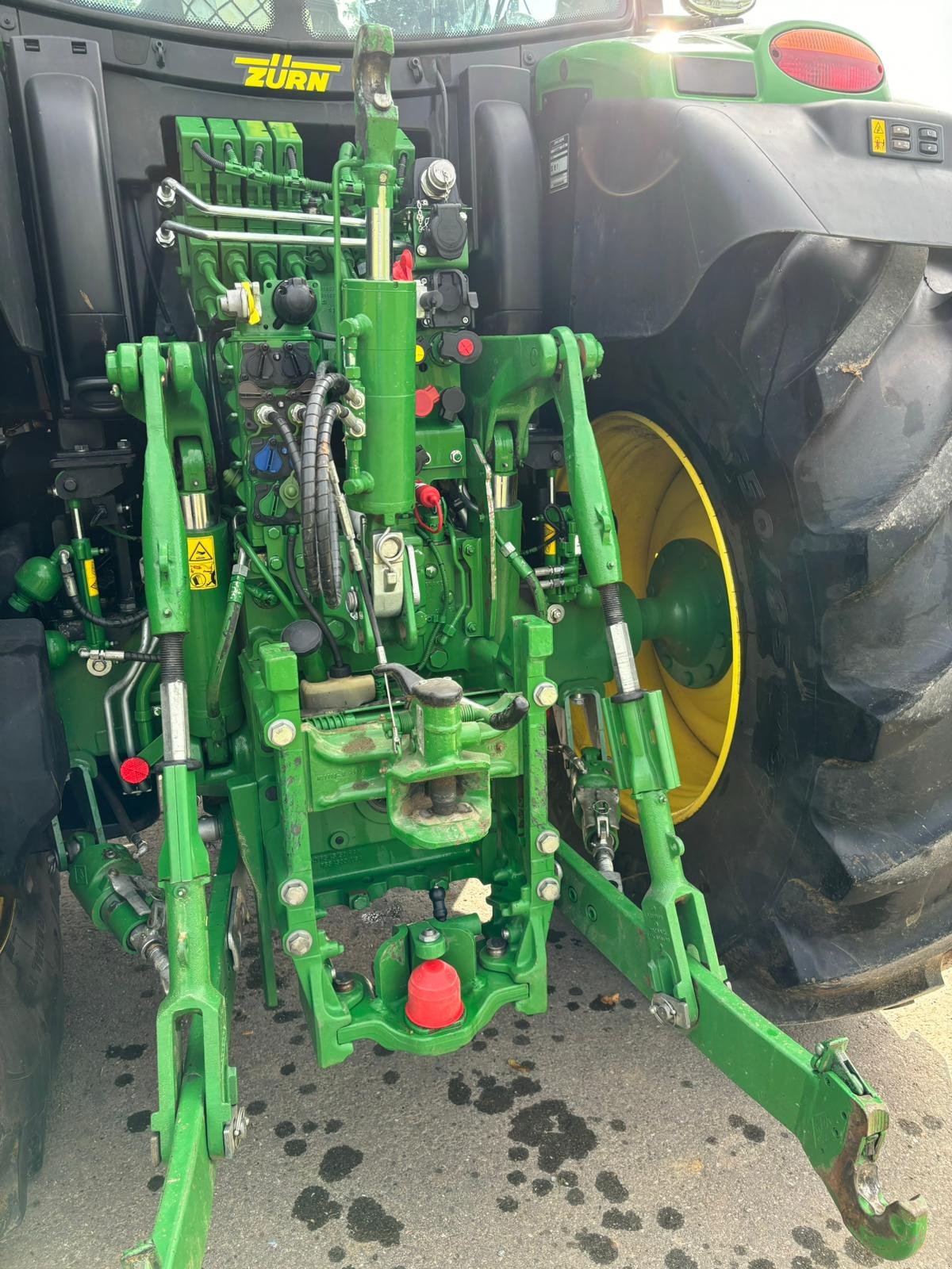 Traktor van het type John Deere 6195R, Gebrauchtmaschine in Bretzfeld (Foto 4)