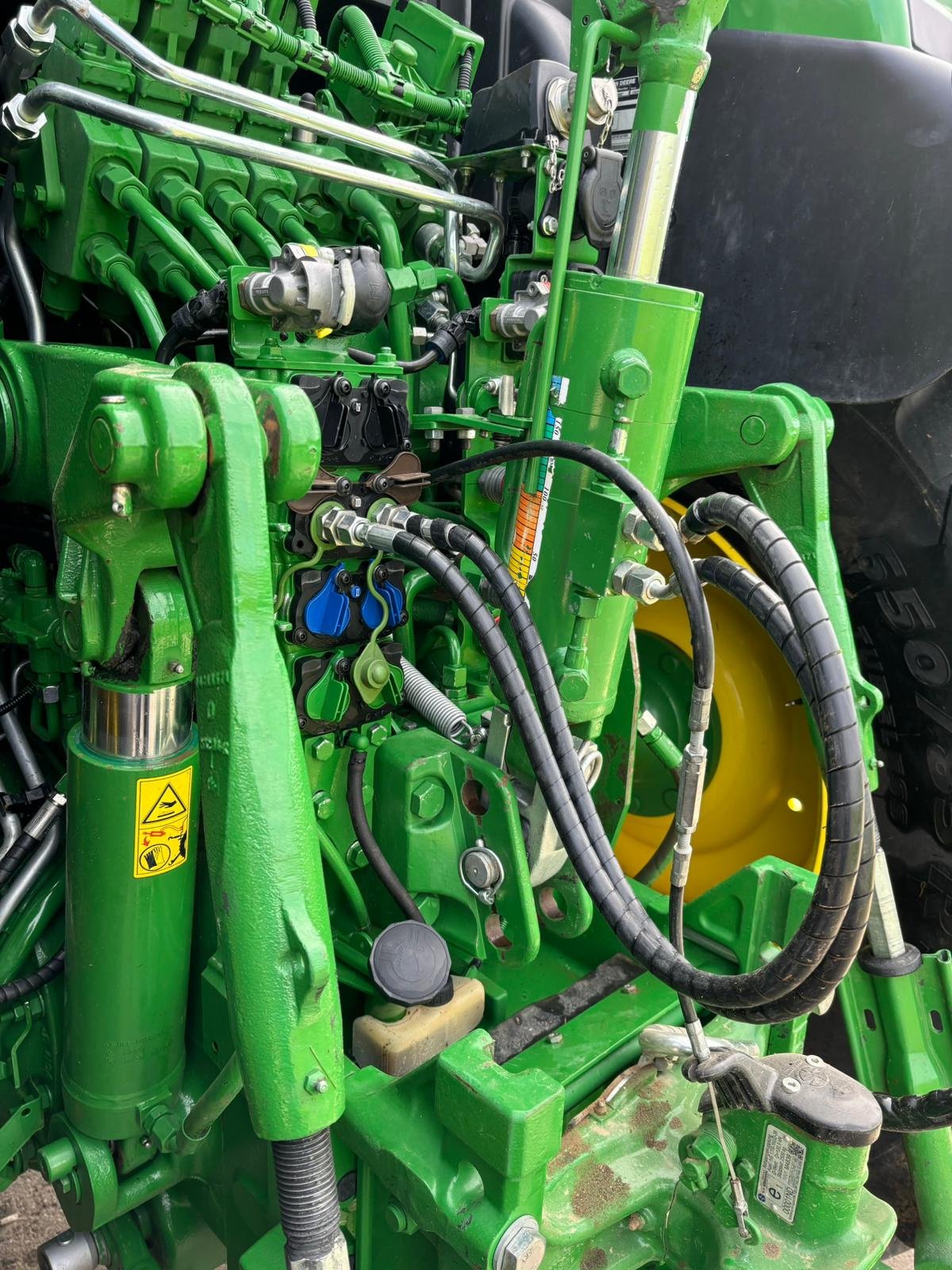 Traktor van het type John Deere 6195R, Gebrauchtmaschine in Bretzfeld (Foto 6)