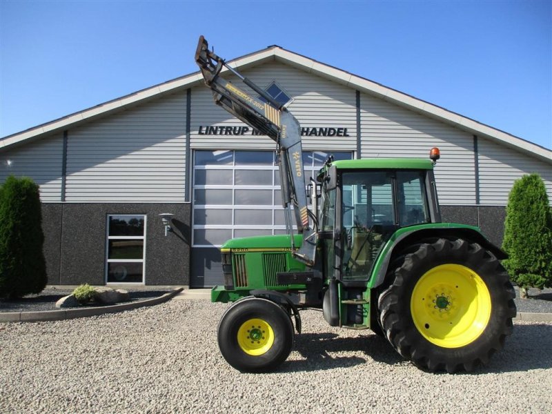 Traktor of the type John Deere 6200 Utrolig handy traktor med Veto frontlæsser, Gebrauchtmaschine in Lintrup (Picture 1)