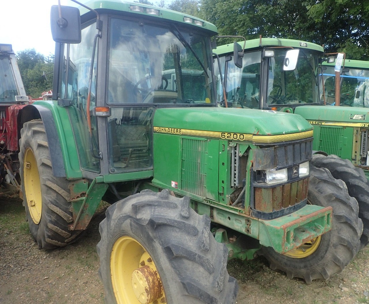 Traktor Türe ait John Deere 6200, Gebrauchtmaschine içinde Viborg (resim 2)