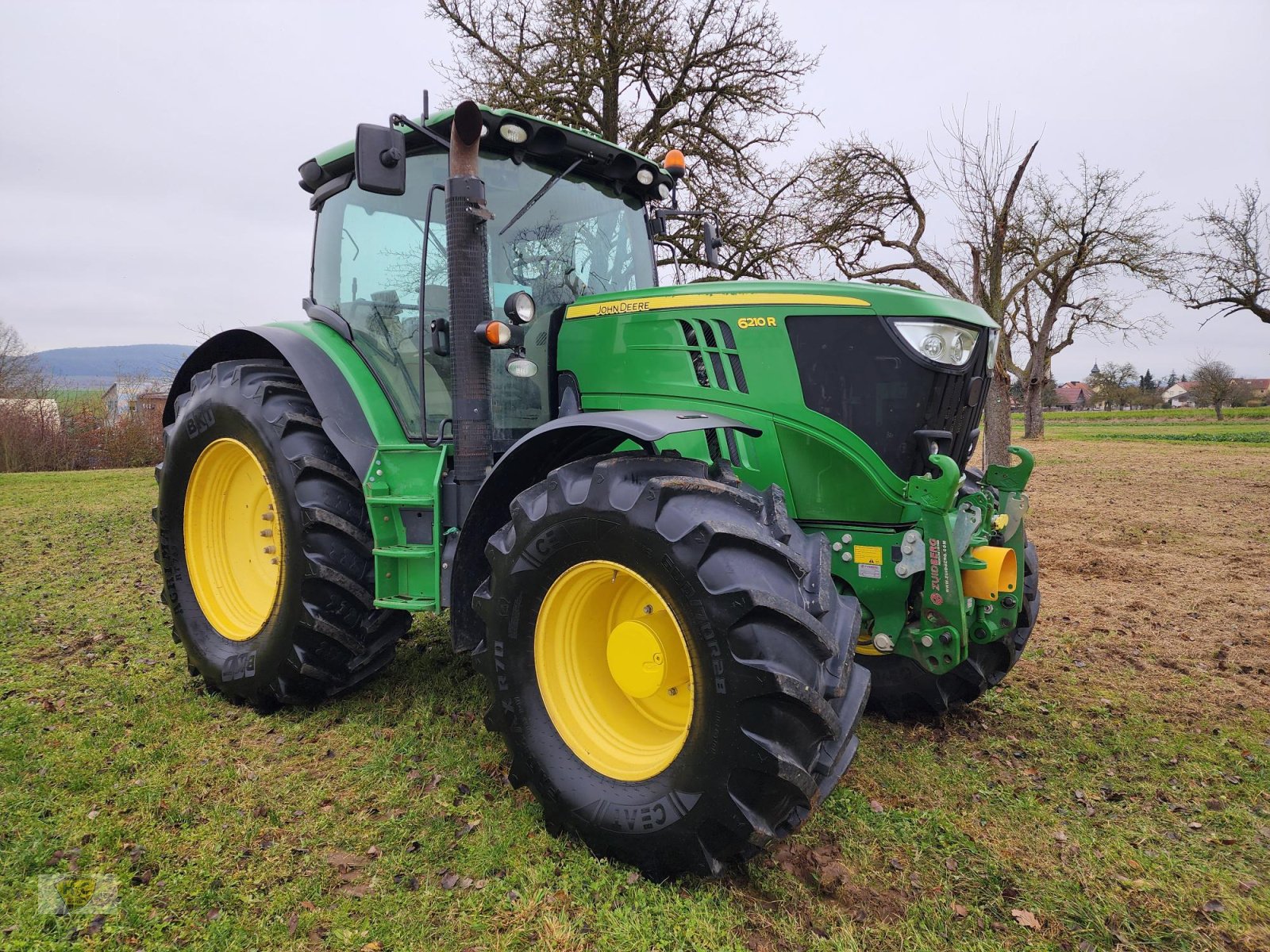 Traktor typu John Deere 6210 R Autopowr AutoTrac, Gebrauchtmaschine w Willanzheim (Zdjęcie 7)